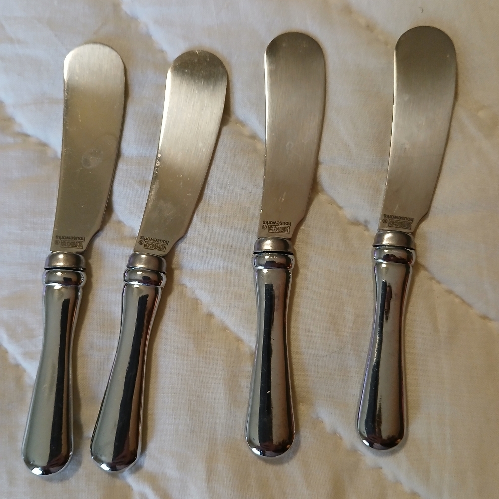 Amco Stainless Steel Butter Spreaders Set
